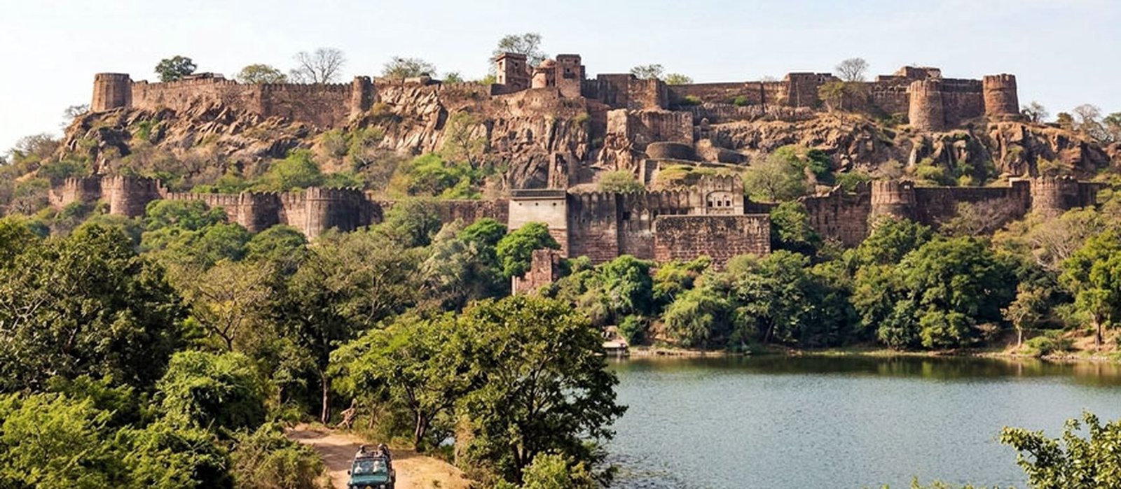 Ancient Walls. Living Jungle.